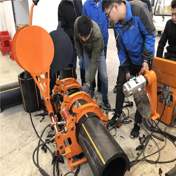 浙江355型全自动热熔机厂家 裕达通PE管热熔焊机