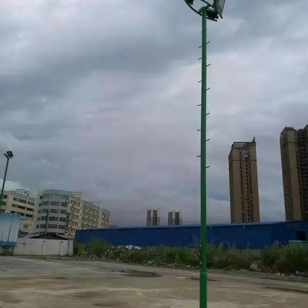 贺州平桂市政马路路灯杆太阳能灯杆镀锌管渞路灯杆