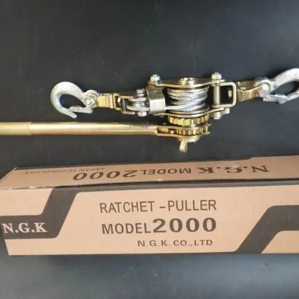 P-3000紧线器;手扳紧线器; hand ratchet hoist; P-2000钢丝绳紧线器;紧线器;拉紧器