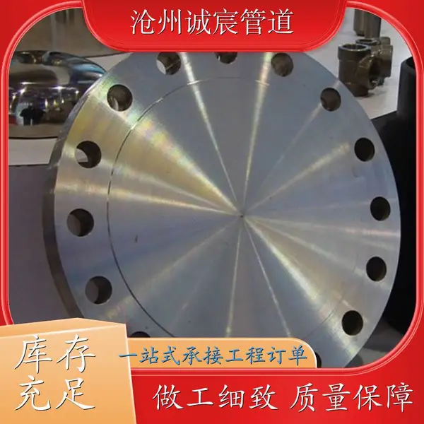 湖北荆门诚宸管道大口径管道连接用钢盲板工程专用