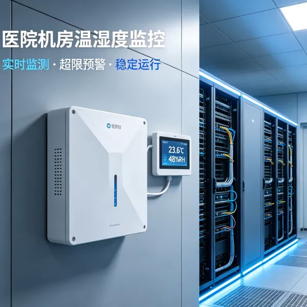 医院信息中心机房环境监控系统 温湿度配电漏水监测 故障远程提醒装置