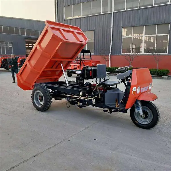 厂家报价 农用自卸三轮车 建筑工地柴油三轮车 工地工程三轮车 封闭式三轮车