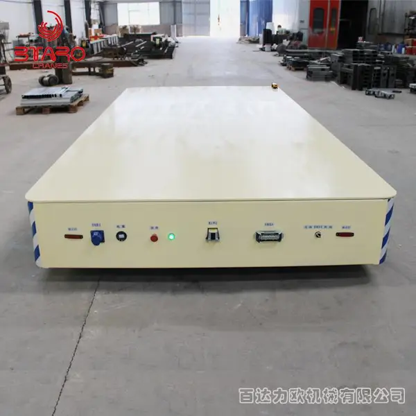 搬运液压产品钢铁厂无轨胶轮车模具运输车8t 百达力欧