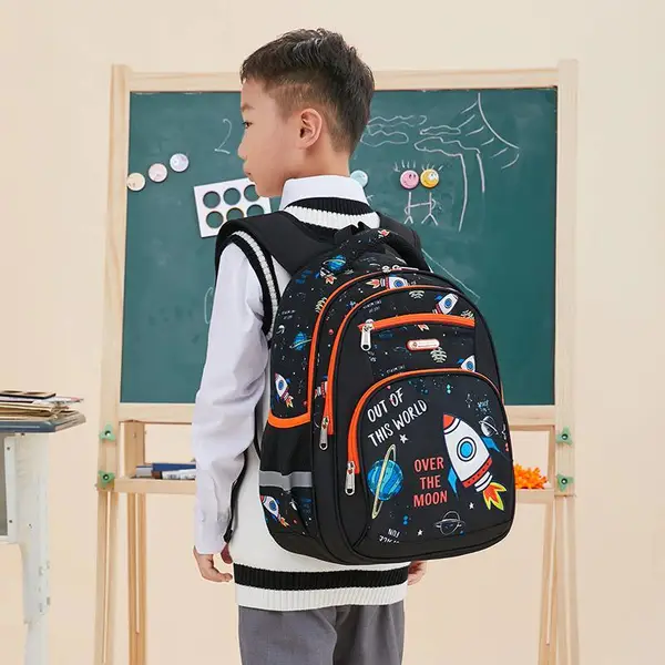 书包男小学生减负超轻大容量双肩背包时尚护脊儿童书包文具包女孩
