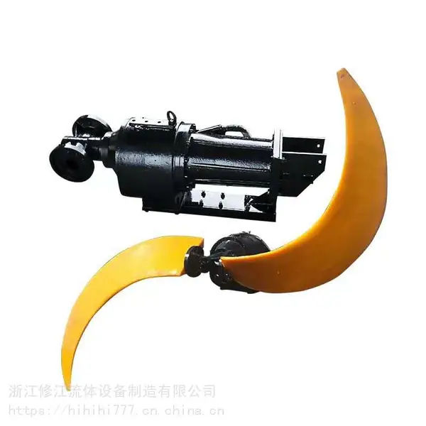 QDT/QJB潜水低速推流器 水下防沉淀推流搅拌污水池聚氨酯搅拌泵