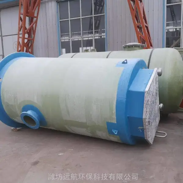玻璃钢泵站相关设计技术资料,玻璃钢一体化泵站加工制造