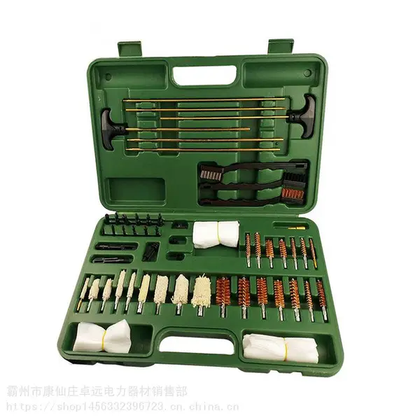 螺旋式铜丝棉刷组套装多功能管刷套装62件套组合式管套清洁工具刷