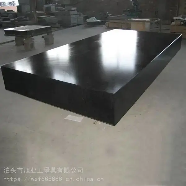 旭业大理石平台花岗石平板00级机械检测平台人工研磨高精度工作台