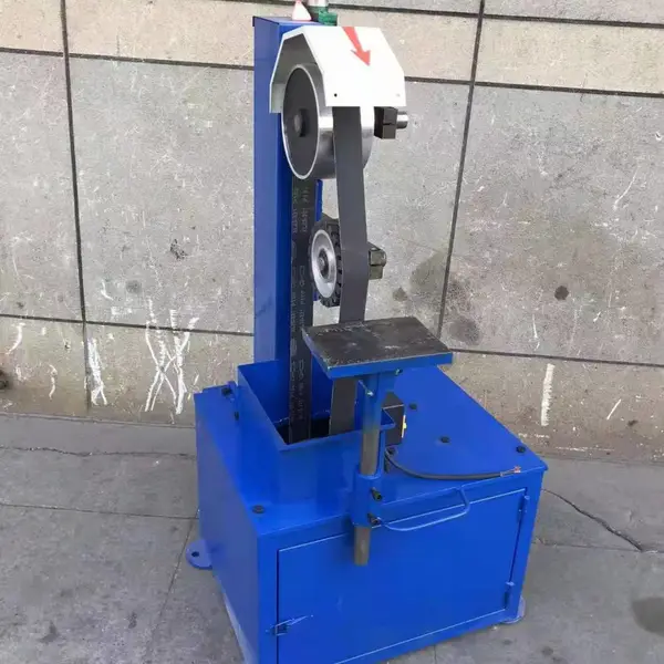 供应济宁安特力铝管打磨2400X50砂光机 五金制品打磨
