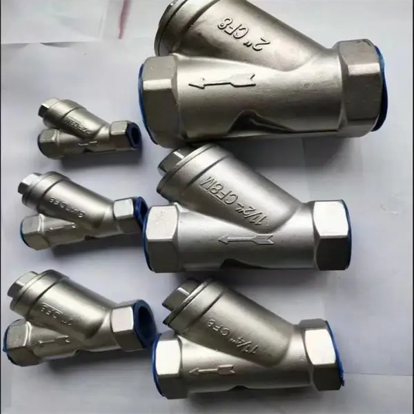 GL41W-16P DN150墨铸铁不锈钢法兰Y型过滤器管道过滤器