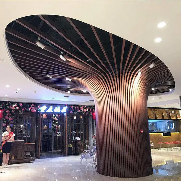 UV彩绘铝单板 图案打印定制 适用于大堂门面高架走廊