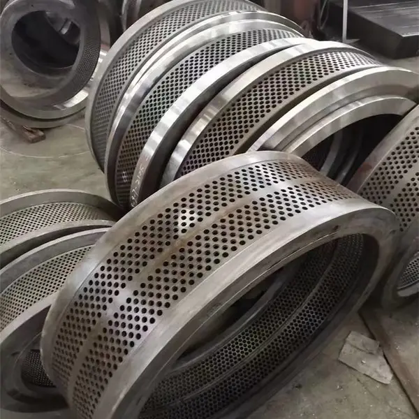 宇龙新能源颗粒机配件立式环模模具定制合金钢磨具