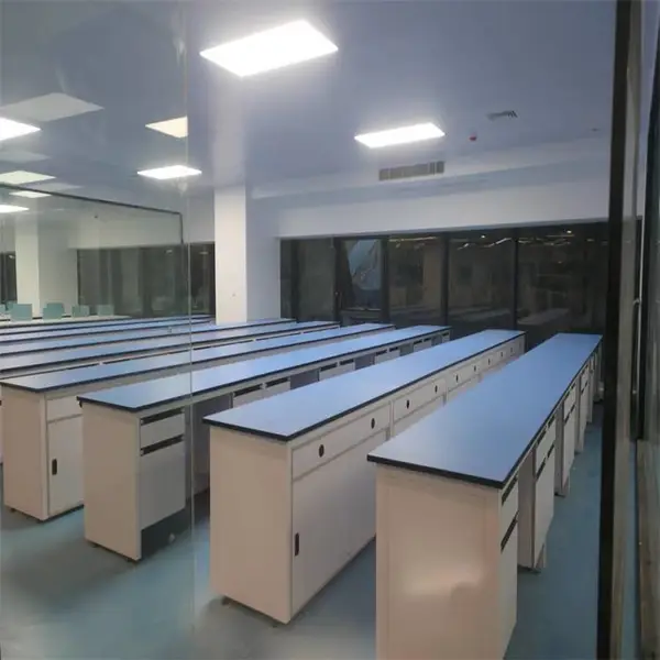 禄米 气体分析实验室钢木实验台 理化板台面工作台供应LM-SYT3335