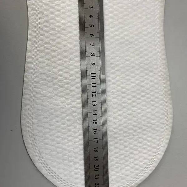 电热毯用背胶贴合水刺布 鞋材服装 膏药用 白色涤纶水刺无纺布面料厂