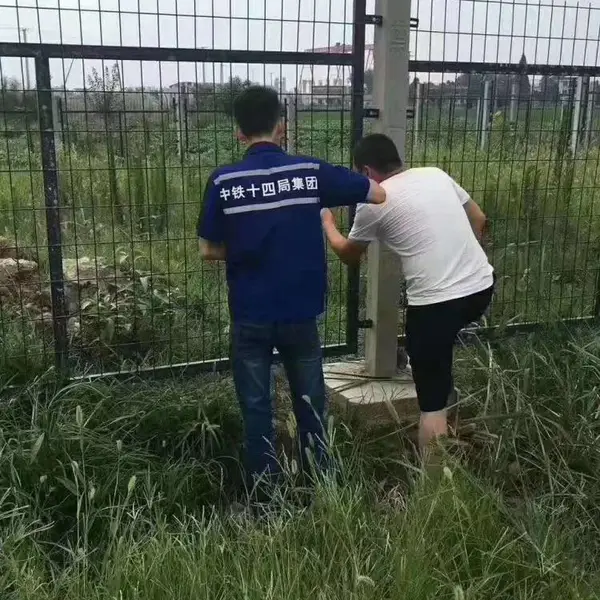 浸塑铁路护栏_防护双边丝铁路护栏报价