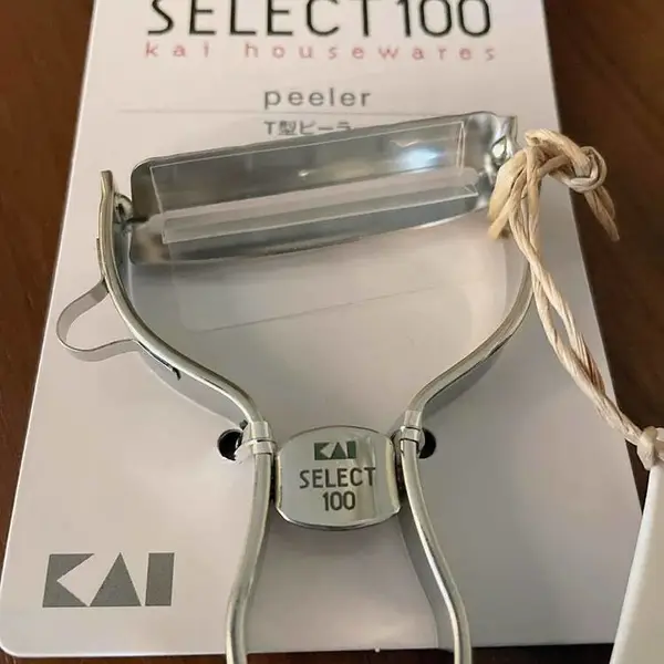 进口日本贝印刮皮刀KAI不锈钢多功能蔬菜水果T型削皮器去皮刨丝刀