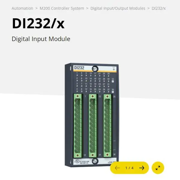 巴赫曼DI232数字输入模块