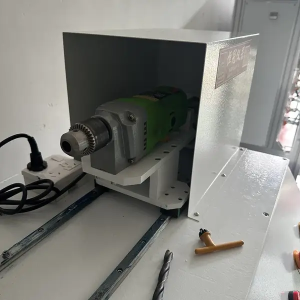 防盗门锁芯防钻试验机 EN12209 锁具防钻破坏时间测试仪