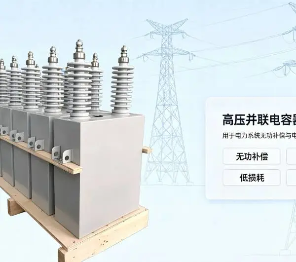 BFM BAM11/2-500-1W高压并联电容器 12/2KV 500kvar 变电站配套-并联电容器