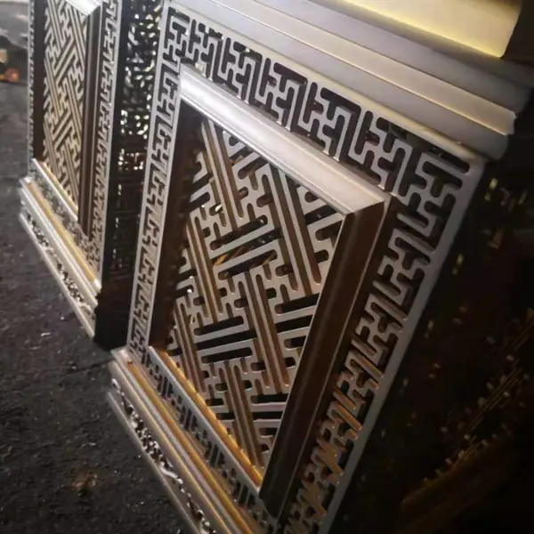 铝合金窗花工艺,艺术窗花 金属屏风 金属壁画 牌匾艺术画加工