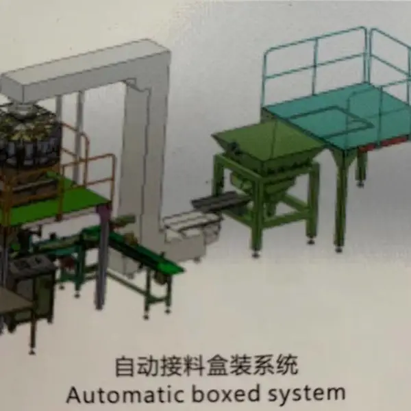 紧固件自动接料盒装系统