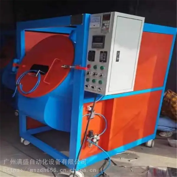满盛500X玩具喷漆烤漆机 工艺品自动滚喷机