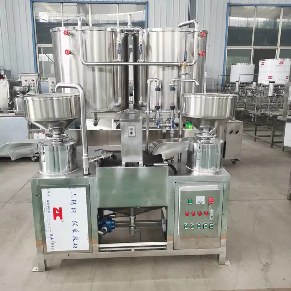 全自动渣浆分离机大型不锈钢三联磨浆机两联磨浆机全自动磨浆机