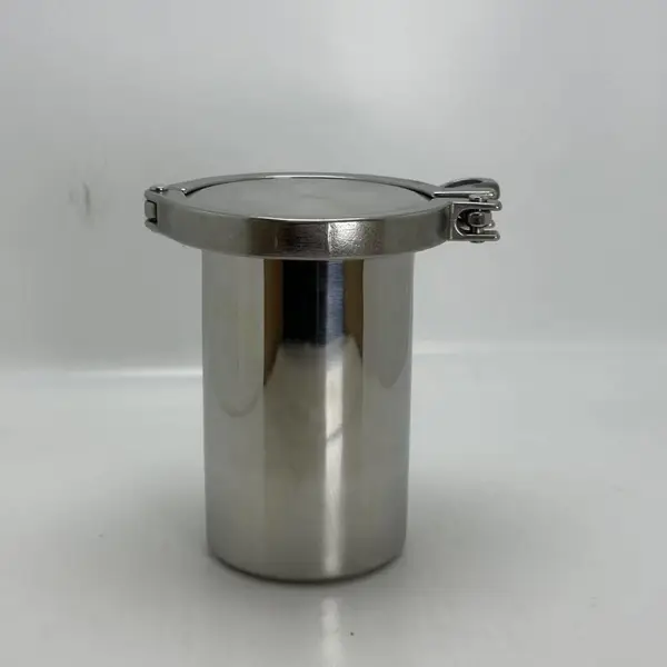 食品级0.5L不锈钢卫生级卡箍罐,