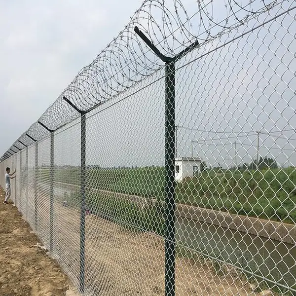 铝包钢机场围网 铝包钢机场围栏网 铝包钢机场围界网