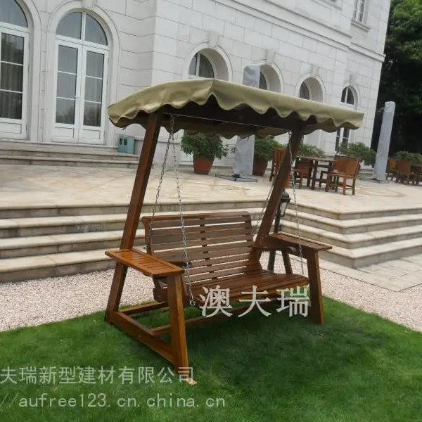 上海户外家具批发 别墅花园庭院 吊椅 摇椅 柚木实木秋千