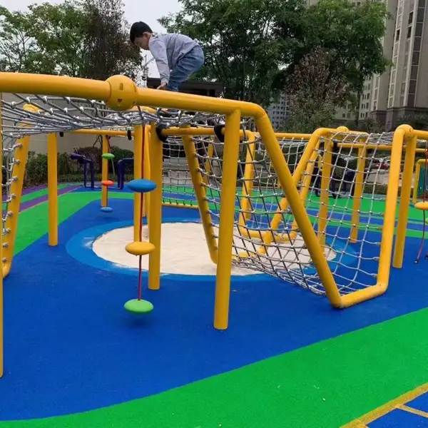 户外攀爬架体能组合多功能儿童爬网公园爬网大型儿童拓展游乐设施