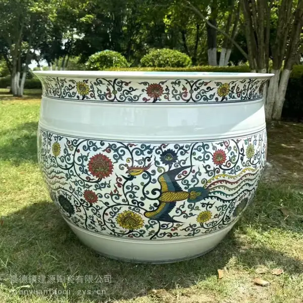 中国美術 花瓶 唐物 雕瓷 花入 唐山瓷亿美陶瓷花瓶中式骨瓷花瓶摆件家居酒店礼品陶瓷艺术品可批发定制