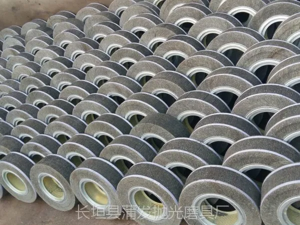 千页轮 350*100 抛光轮 钛金属钛合金研磨轮