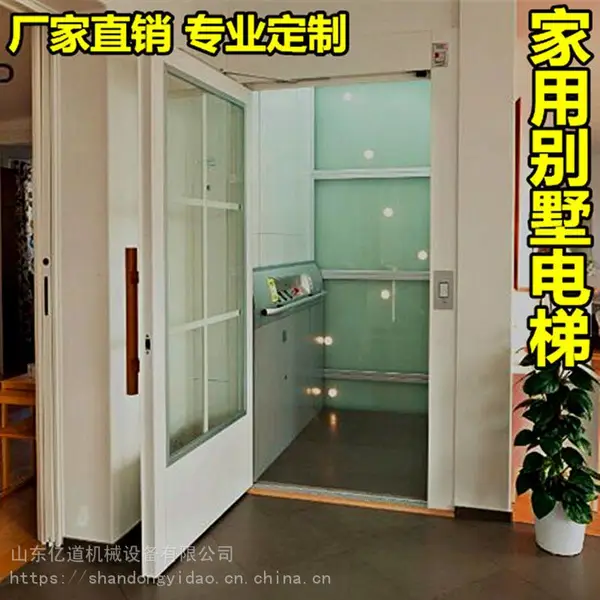 定制 家用电梯小型电梯简易老人升降平台复式阁楼升降梯厂家销售安装