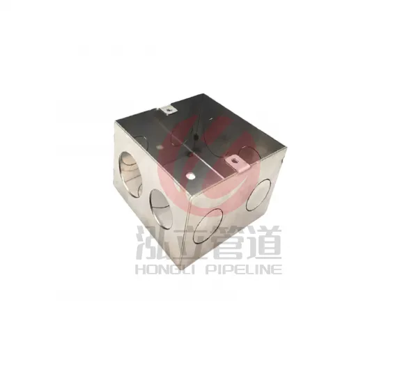 304不锈钢86明装盒开关插座通用底盒86型接线盒墙壁分线盒过线盒