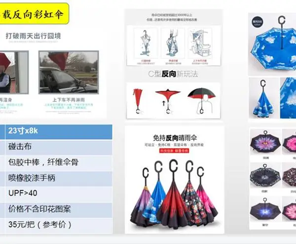 长沙雨伞定做 湖南雨伞定制 雨伞银胶制作厂家 广告礼品定制