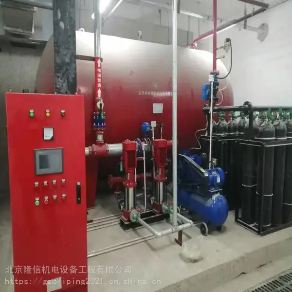 气体顶压设备 消防气体顶压给水设备 提供AB签
