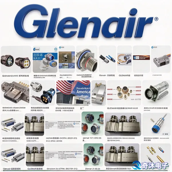 Glenair 800-006-06M5-3PN 航空连接器 螺纹锁紧 原厂销售