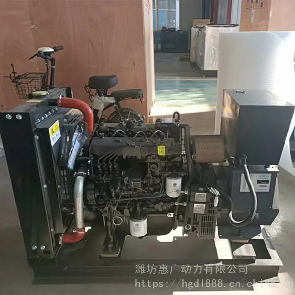 潍柴锐动力20KW千瓦全铜芯柴油发电机组 空调专用免维护发电机