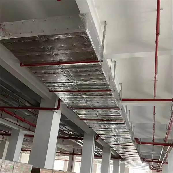 消防排烟风管防火包裹材料 柔性硅酸铝 防火性好