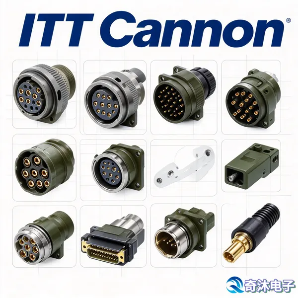 ITT Cannon MKJ1A6T13-2SAF0 航空连接器 低接触电阻 代理销售商