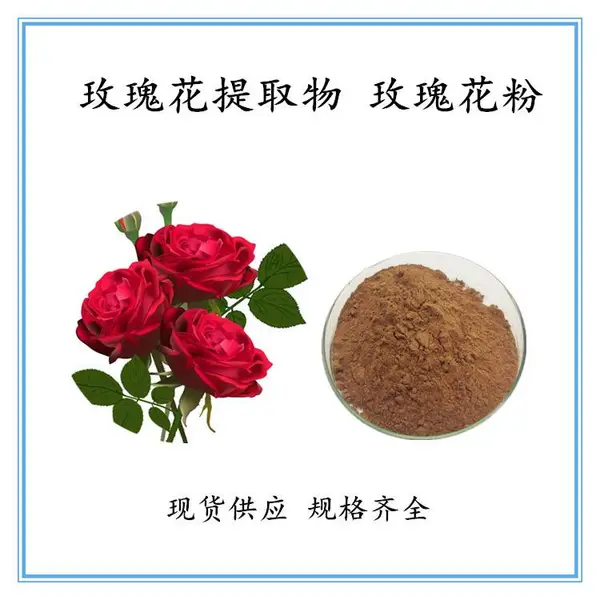 玫瑰花提取物 20:1 浸膏粉 原料萃取 粉质细腻 现货沃特莱斯供应