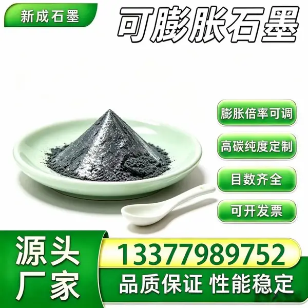 100 目可膨胀石墨，尼龙 6 工程塑料阻燃石墨粉，无硫，耐水解适配高温挤出工艺定制