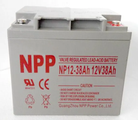 NPP耐普蓄电池 NP12-38太阳能免维护蓄电池12V38AH厂家