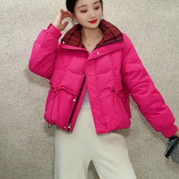 雨贝尔品牌撤柜女装羽绒服 简约欧式小设计 折扣羽绒服批发