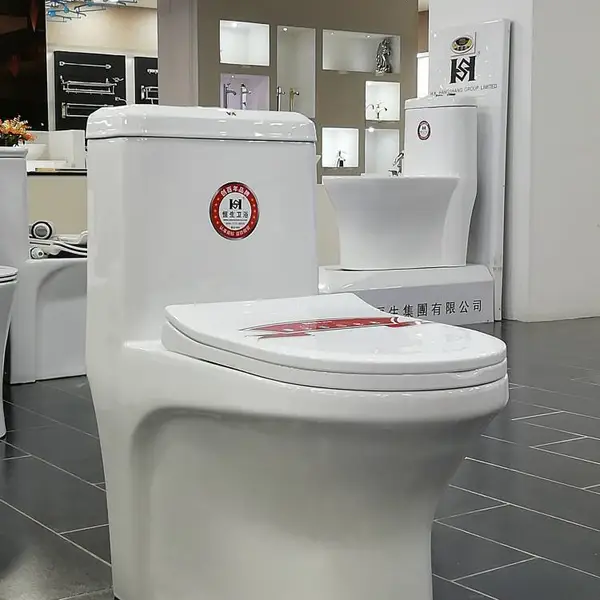 广东马桶批发恒生929,大冲力座便器,陶瓷立柱盆