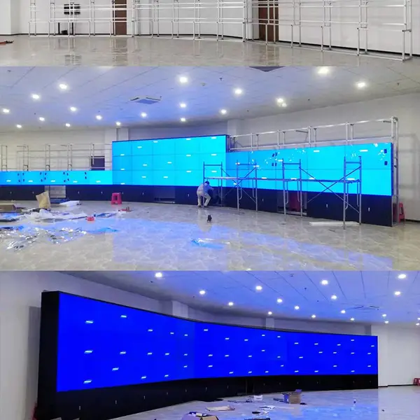 超窄边拼接屏 湾里0.88mm拼接屏支架套什么定额