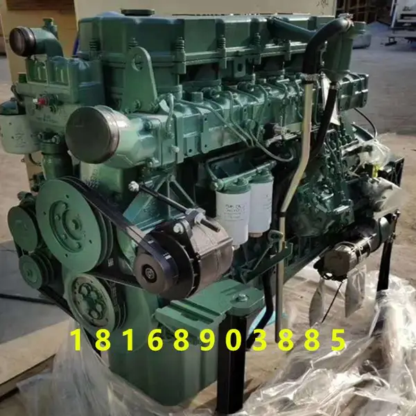 一汽锡柴 310马力 喷播机用发动机总成6DL1-31E3F柴油机