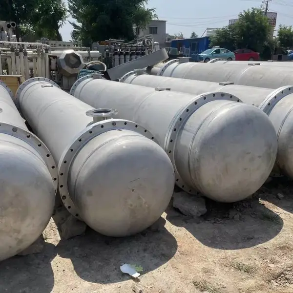 高泰机械不锈钢列管式换热器管中管混合式冷凝器304材质无缝管