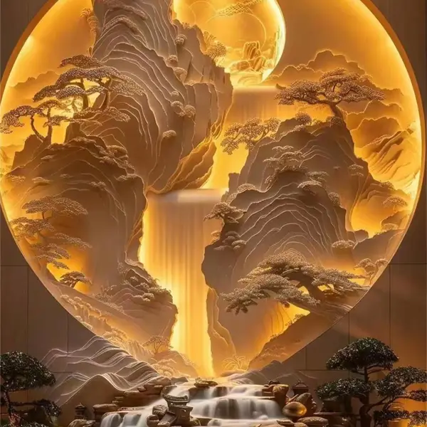 淮安市涟水县浮雕墙绘别墅装修装饰画老师